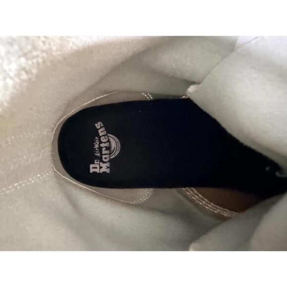 Dr. Martens Zavala White Leather Lace-Up Combat Boots – Women’s 10 - Picture 7 of 7